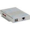 9507-1-11 OmniConverter 10/100/1000 60W Hi-PoE Gigabit Ethernet Fiber Media Converter Switch RJ45 LC Single-Mode 12km 1 x 10/100/1000BASE-T; 1 x 1000BASE-LX;
