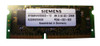 HYS64V4000GD-10 Siemens 32MB PC66 66MHz non-ECC Unbuffered CL2 144-Pin SoDimm Memory Module