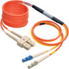 N425-02M Tripp Lite 2m/6ft Fiber Optic Smf-mmf Lc Cabl To Multi-sc 62.5 And 8.3/125