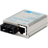 1602-0-1 miConverter/S 10/100 Ethernet Fiber Media Converter RJ45 SC Multimode 5km 1 x 10/100BASE-T, 1 x 100BASE-FX, USB/US AC Powered,