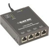 LES1204A-R2 Black Box Remote Console Manager 4-Port RS-232 1 x Network (RJ-45) - USB Management Port Fast Ethernet 10/100Base-TX