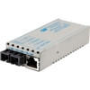 1203-3-1 miConverter 1000Mbps Gigabit Ethernet Fiber Media Converter RJ45 SC Single-Mode 80km 1 x 1000BASE-T, 1 x 1000BASE-ZX, US AC Powered,