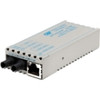 1120-0-6 miConverter 10/100 Plus Ethernet Fiber Media Converter RJ45 ST Multimode 5km 1 x 10/100BASE-TX, 1 x 100BASE-FX, USB Powered,