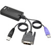 B055-001-UDV Tripp Lite DVI USB Server Interface w/ Virtual Media & CAC for B064 KVMs TAA 1 Computer(s) 164.04 ft Range 1 x Network (RJ-45) x USB x DVI External