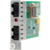 8620-51 iConverter 100Mbps Ethernet Fiber to Fiber Media Converter ST Multimode 2km to Single-Mode 30km Module 1 x 100BASE-FX; 1 x 100BASE-LX; Internal