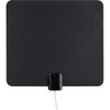 ANT1100F RCA Ultra-Thin, Omni-Directional, Indoor HDTV Antenna Upto 40 Mile Television Black/White Flat Panel Omni-directional