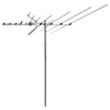 ANT3037Z RCA Outdoor Digital TV Antenna 110-inch Boom Upto 65 Mile Range UHF, VHF HDTV Antenna, Outdoor Metal Yagi Directional