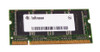 Infineon 1GB PC3200 DDR-333MHz non-ECC Unbuffered CL2.5 200-Pin SoDimm Memory Module