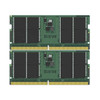 Kingston 64GB Kit (2 X 32GB) PC5-38400 DDR5-4800MHz non-ECC Unbuffered CL40 262-Pin SoDIMM 1.1V Dual Rank Memory Module