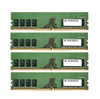 HP 128GB Kit (4 X 32GB) PC4-25600 DDR4-3200MHz ECC Unbuffered CL22 288-Pin DIMM 1.2V Dual Rank Memory Module