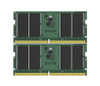 Kingston 64GB Kit (2 X 32GB) PC5-44800 DDR5-5600MHz Non-ECC Unbuffered CL46 262-Pin SoDIMM 1.1V Dual Rank Memory Module