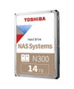 Toshiba N300 Series 14TB 7200RPM SATA 6Gbps 256MB Cache 3.5-inch Internal Hard Drive