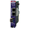 Advantech Slide-In Modular 10/100Mbps to Fiber Series 1x Network RJ-45 Fast Ethernet 10/100Base-T 10/100Base-X 1x Expansion Slots SFP 1x SFP Slots