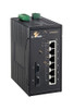 EtherWAN 6-Port 10/100BASE-TX + 2-Port 100BASE-FX Hardened Unmanaged PoE Ethernet Switch - 8 Ports - Fast Ethernet - 10/100Base-TX 10/100Base-FX -