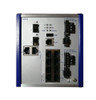 Hirschmann 10-Ports (8 x 10/100BASE TX RJ45 and 2 x Uplink: Gigabit SFP-Combo Ports) DIN Rail Managed Switch (Refurbished)