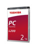 HDWL120XZSTA Toshiba L200 2TB 5400RPM SATA 6Gbps 128MB Cache 2.5-inch Internal Hard Drive