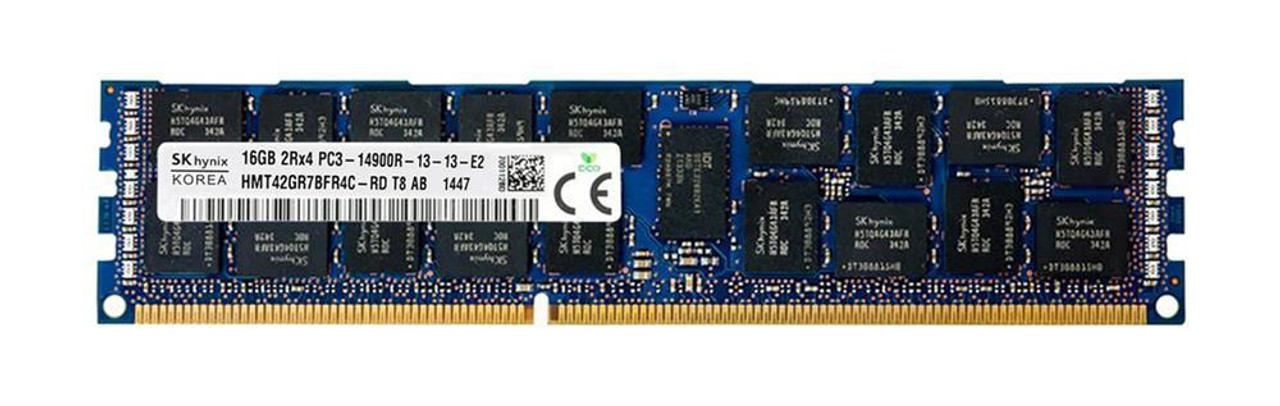 HMT42GR7BFR4C-RDT8-AB Hynix 16GB PC3-14900 DDR3-1866MHz ECC Registered CL13 240-Pin DIMM Dual Rank Memory Module