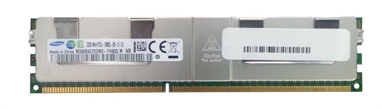 M393B4G70DM0-YH93Q Samsung 32GB PC3-10600 DDR3-1333MHz ECC Registered CL9 240-Pin DIMM 1.35V Low Voltage Quad Rank Memory Module