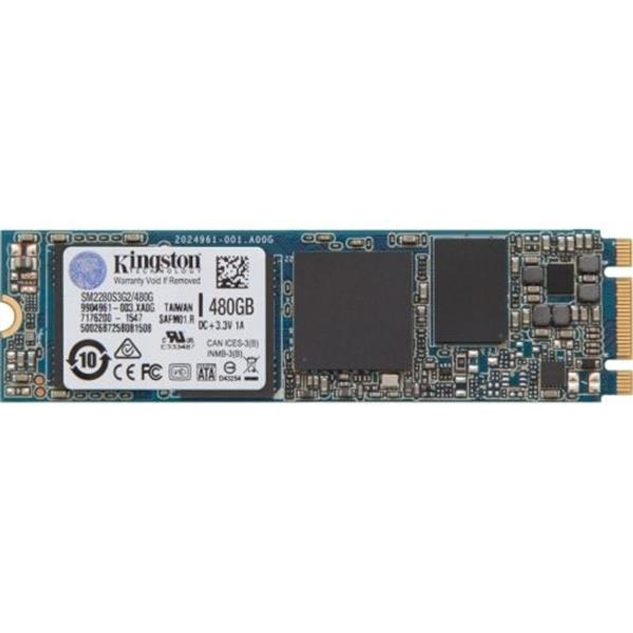 SM2280G2S3/480G Kingston SSDNow 480GB MLC SATA 6Gbps M.2 2280 Internal Solid State Drive (SSD)