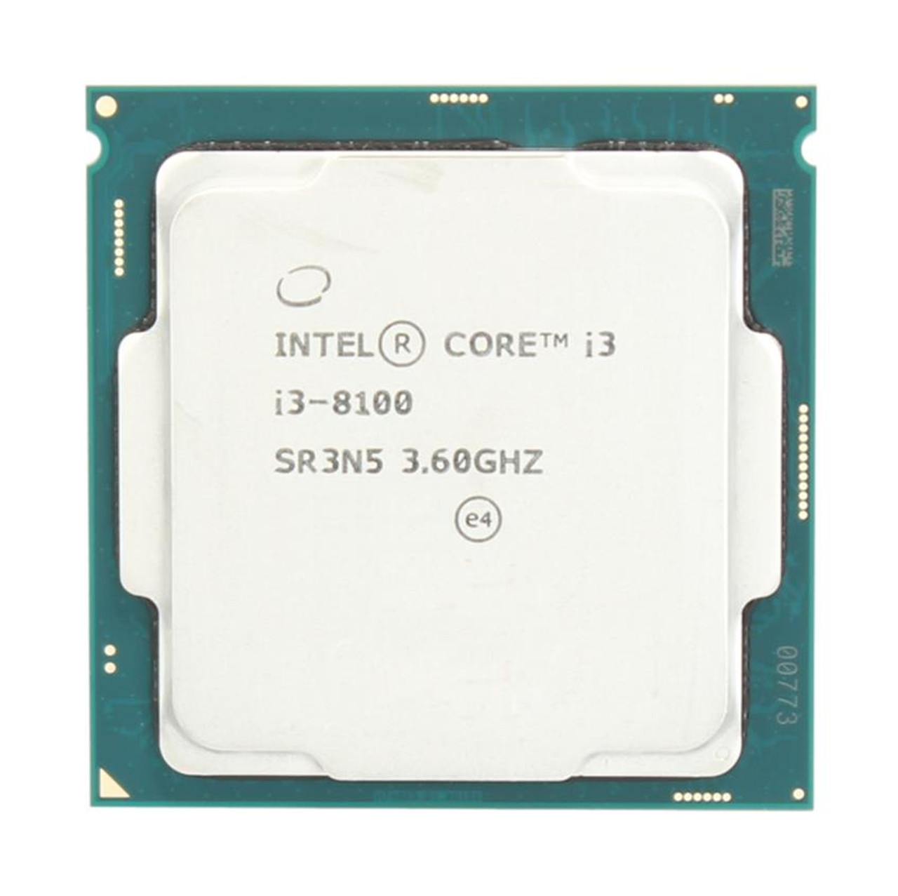 intel Core i3-8100 4core