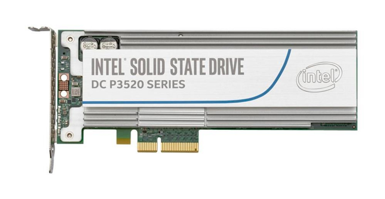 SSDPEDMX450G7 Intel DC P3520 Series 450GB MLC PCI Express 3.0 x4 NVMe (AES-256 / PLP) HH-HL Add-in Card Solid State Drive (SSD)