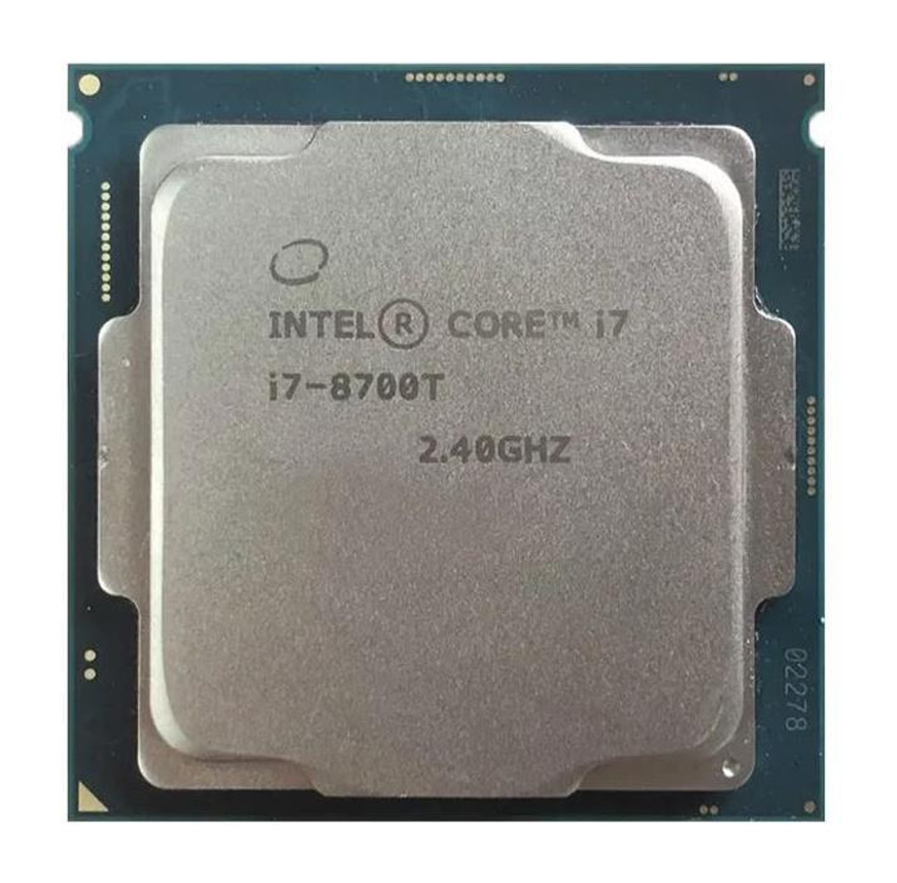 i7-8700T Intel Core i7 6-Core 2.40GHz 8.00GT/s DMI3 12MB Cache Socket  FCLGA1151 Processor