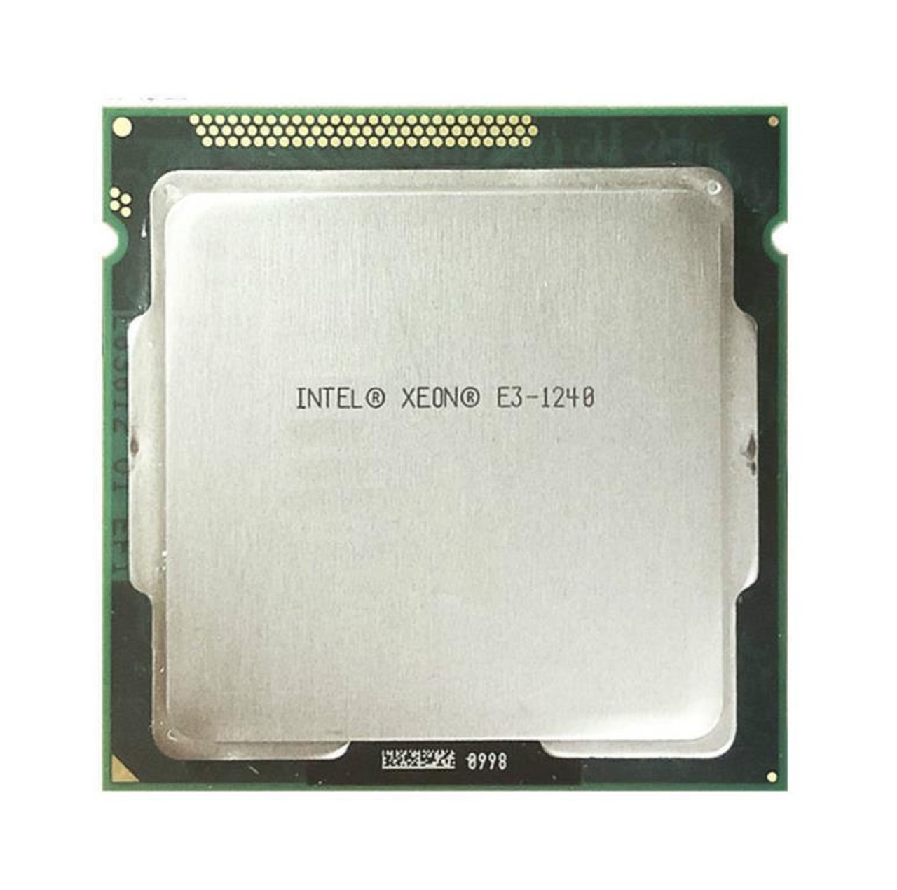 BX80623E31240 Intel Xeon E3-1240 Quad Core 3.30GHz 5.00GT/s DMI 8MB L3 Cache Socket LGA1155 Processor