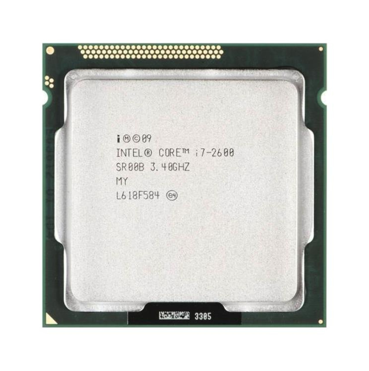 SR00B Intel Core i7-2600 Quad-Core 3.40GHz 5.00GT/s DMI 8MB L3 Cache Socket  LGA1155 Desktop Processor