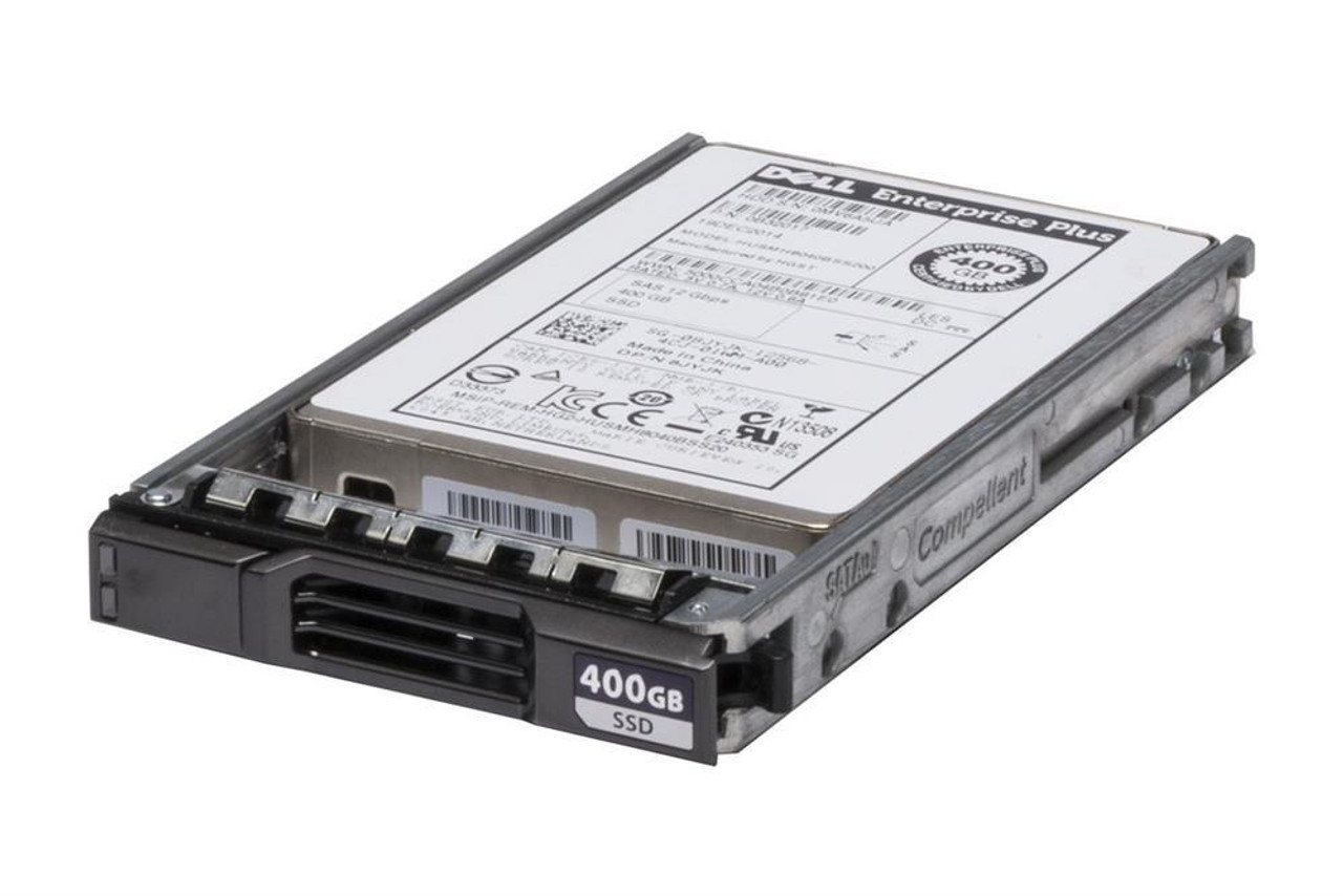 YT53C Dell 400GB MLC SAS 12Gbps Write Intensive 2.5-inch Internal Solid State Drive (SSD) with Caddy