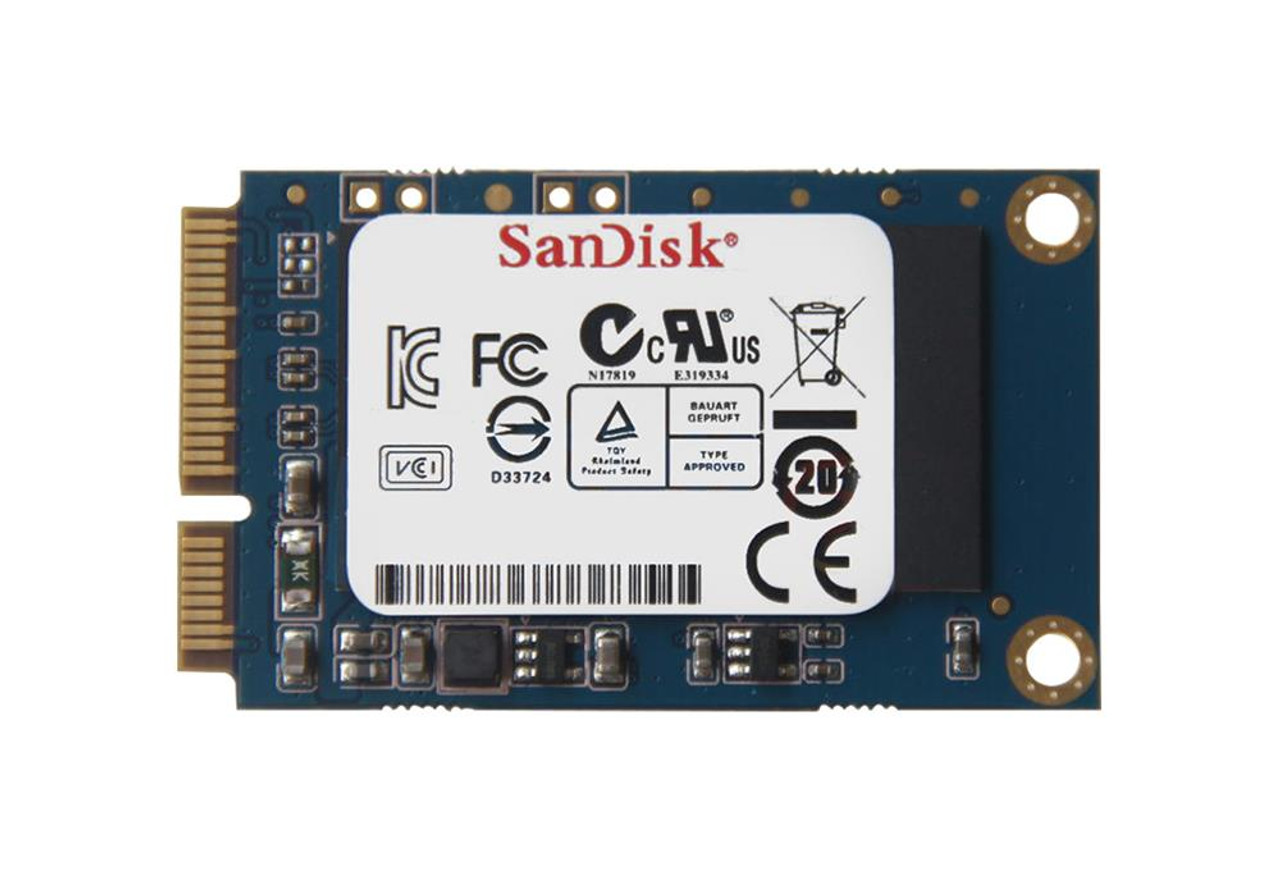 SDSA5DK-128G-1007 SanDisk U100 128GB MLC SATA 6Gbps mSATA Internal Solid State Drive (SSD)