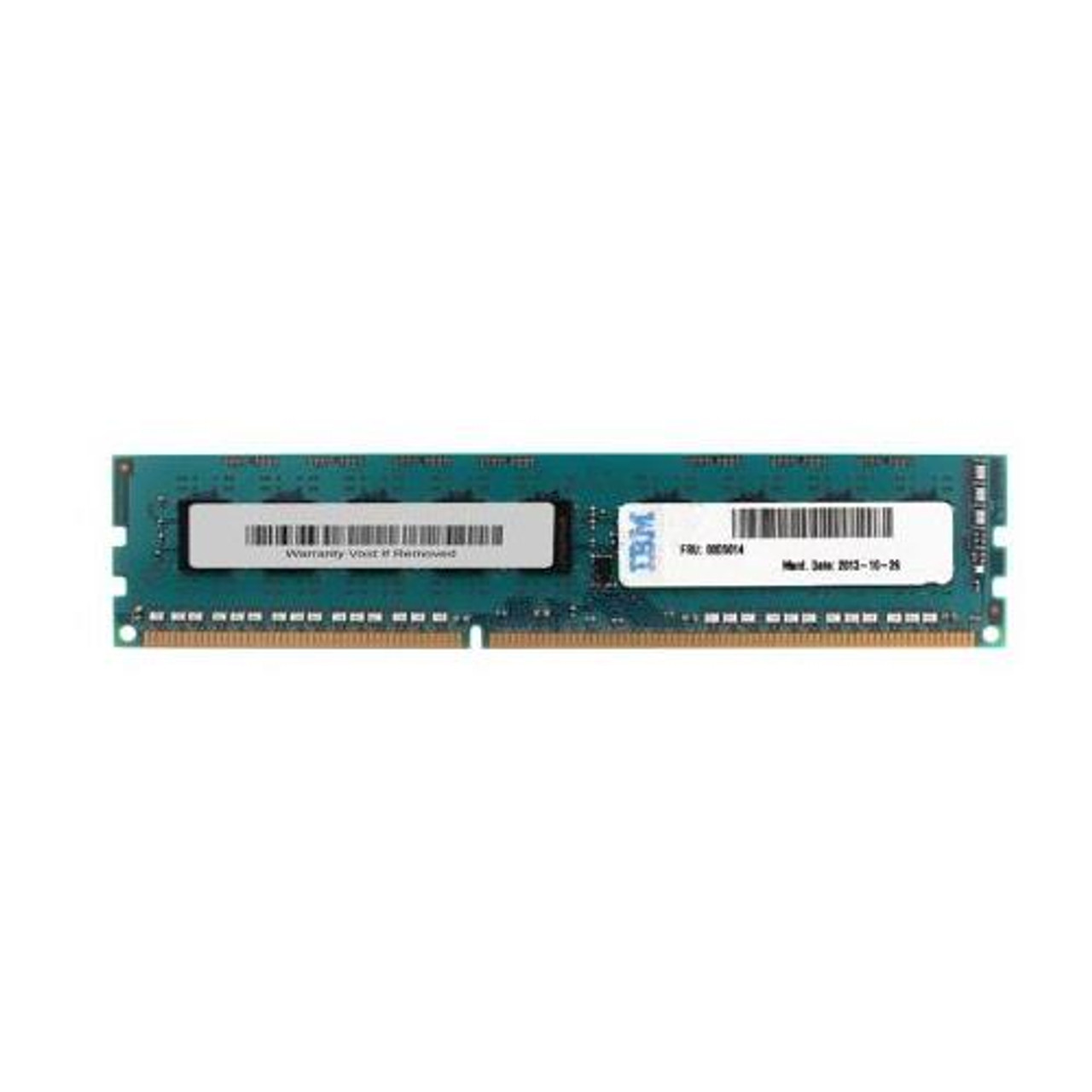 00D5014 IBM 4GB DDR3 Registered ECC PC3-12800 1600Mhz 2Rx8 Server