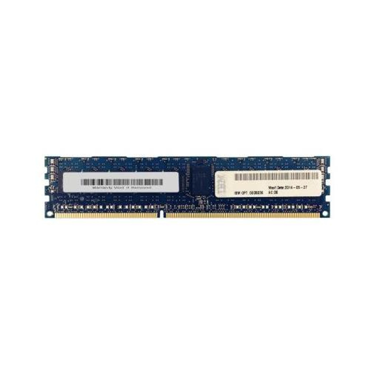 00D5036 IBM 8GB PC3-12800 DDR3-1600MHz ECC Registered CL11 240-Pin DIMM 1.35V Low Voltage Single Rank Memory Module