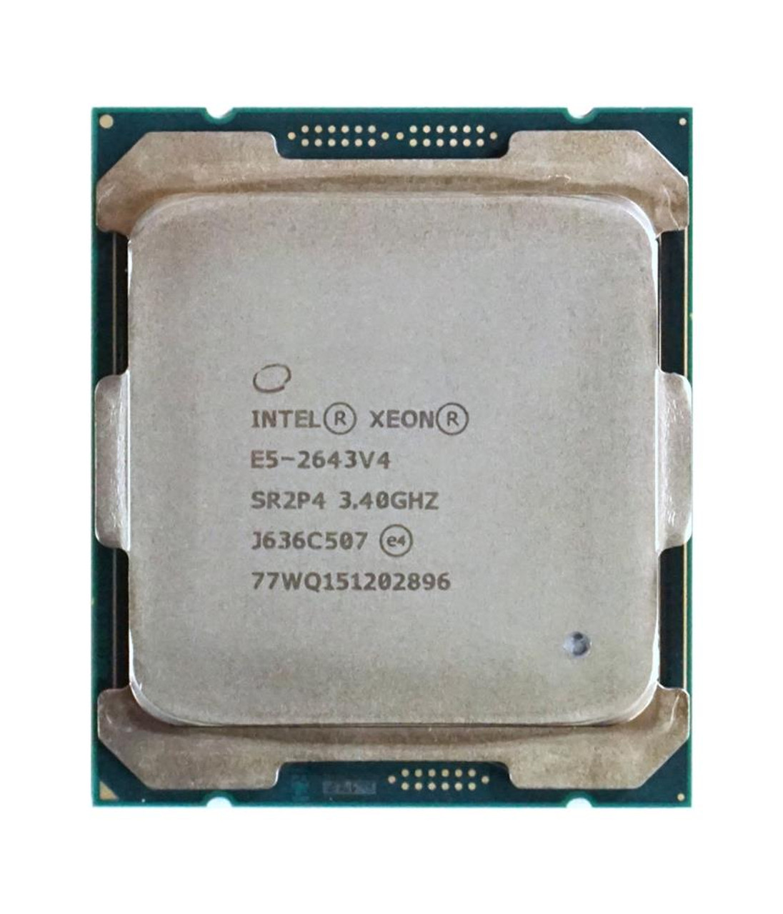 SR2P4 Intel Xeon E5-2643 v4 6-Core 3.40GHz 9.60GT/s QPI 20MB L3 Cache Socket FCLGA2011-3 Processor