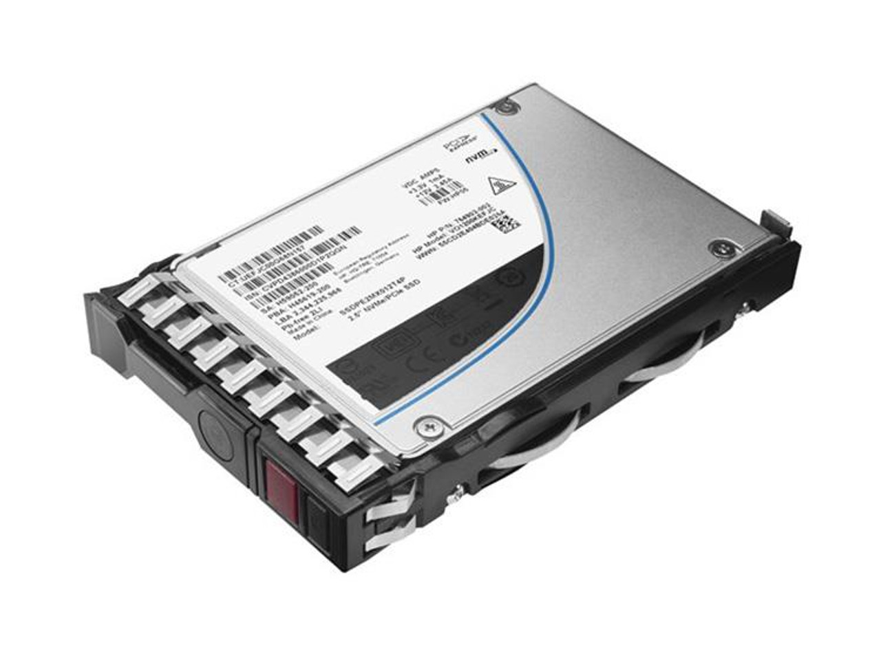 VK1600GEYJU HPE 1.6TB MLC SATA 6Gbps Read Intensive 2.5-inch Internal Solid State Drive (SSD) with Smart Carrier