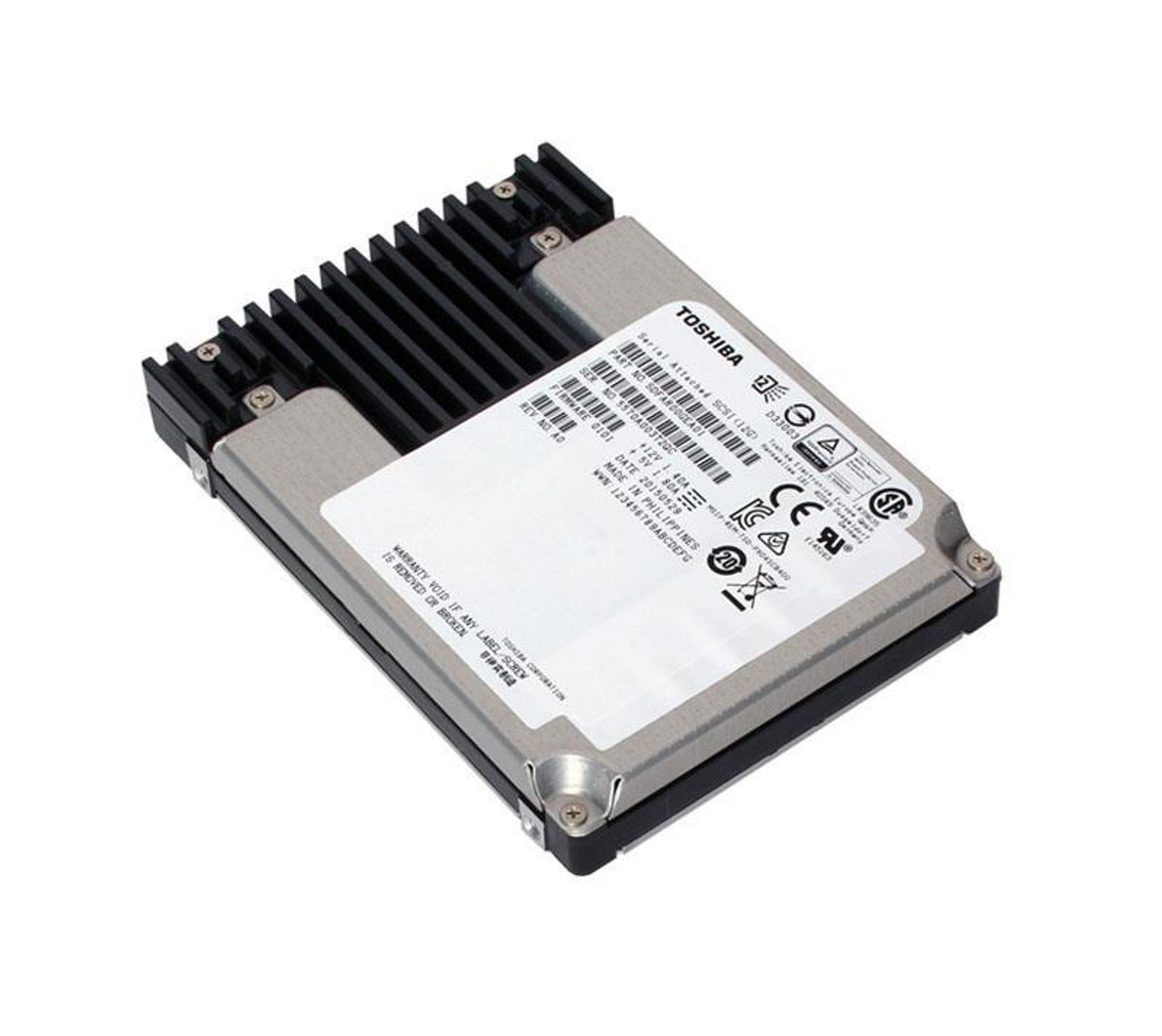 PX05SVQ160 Toshiba Enterprise 1.6TB MLC SAS 12Gbps Mixed Use (SED) 2.5-inch Internal Solid State Drive (SSD)