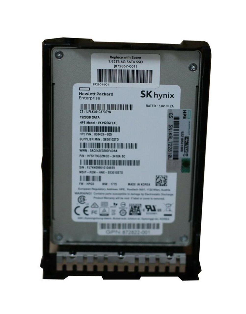 無条件！特別価格 HP 1.92TB 2.5 Internal Solid State Drive - SATA