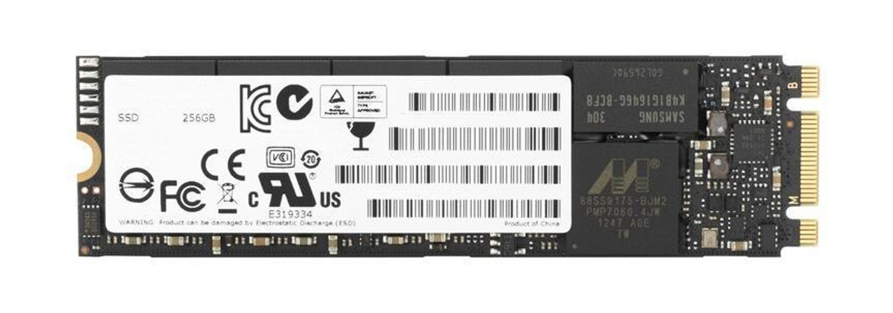 8PW34AV HP 256GB PCI Express 3.0 x4 NVMe M.2 2280 Internal Solid State Drive (SSD)