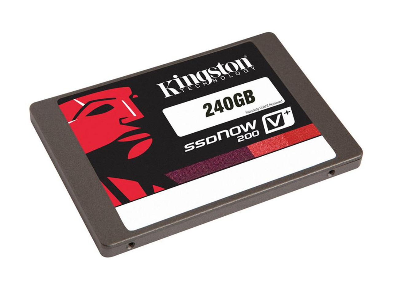 SVP200S37A240GBK Kingston SSDNow V+200 240GB MLC SATA 6Gbps 2.5-inch Internal Solid State Drive (SSD)