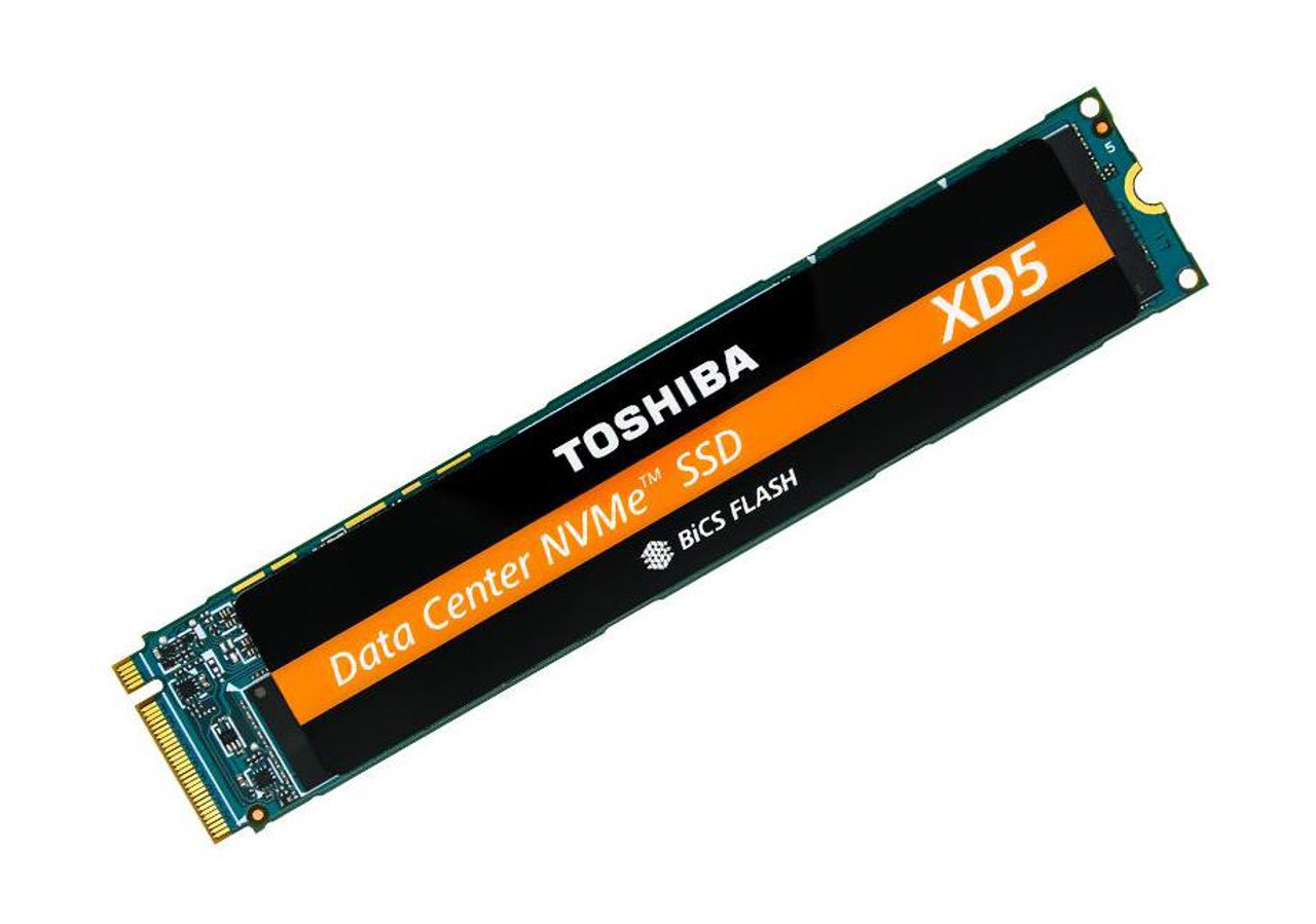 KXD5YLN13T84 Toshiba XD5 Series 3.84TB TLC PCI Express 3.1 x4 NVMe Read Intensive M.2 22110 Internal Solid State Drive (SSD)