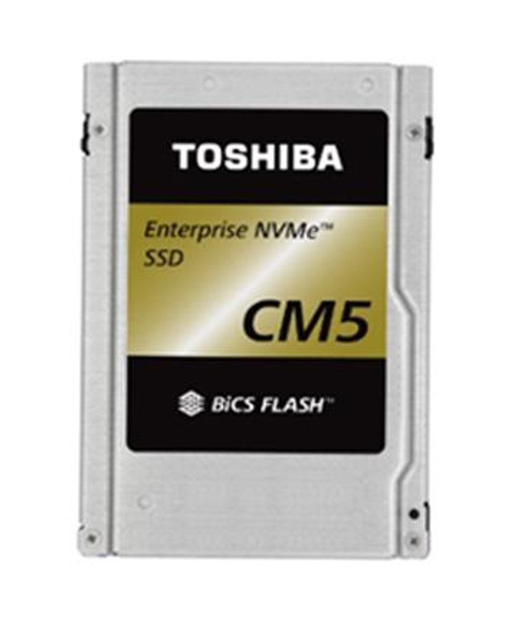 KCM5DRUG3T84 Toshiba CM5-R Series 3.84TB TLC PCI Express 3.0 x4 NVMe Read Intensive (SED) U.2 2.5-inch Internal Solid State Drive (SSD)