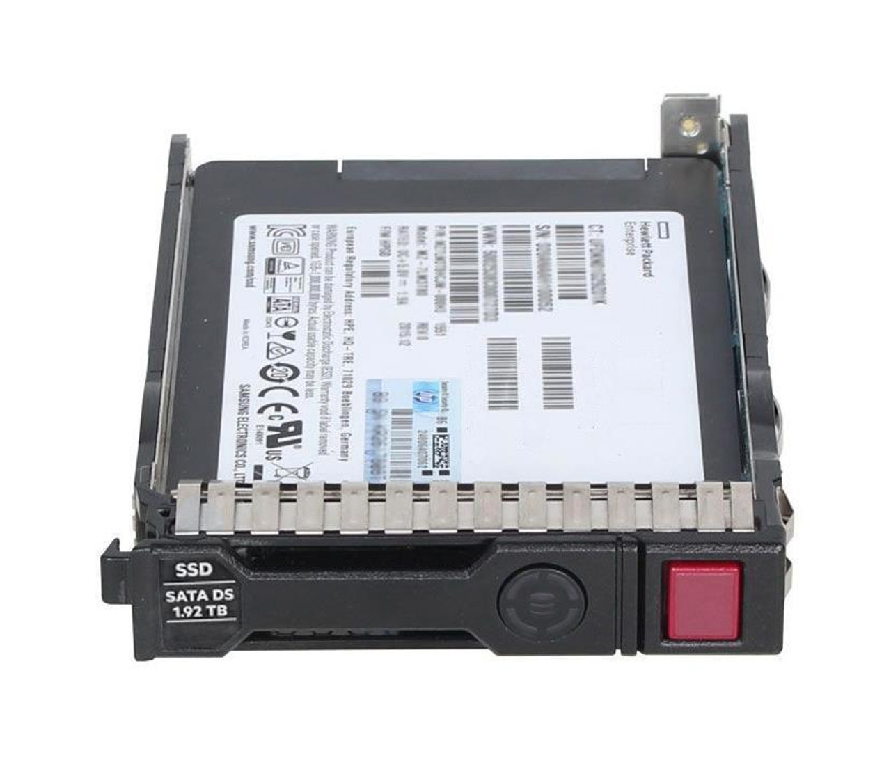P09722-B21#0D1 HPE 1.92TB SATA 6Gbps Mixed Use 2.5-inch Internal Solid State Drive (SSD) with Smart Carrier