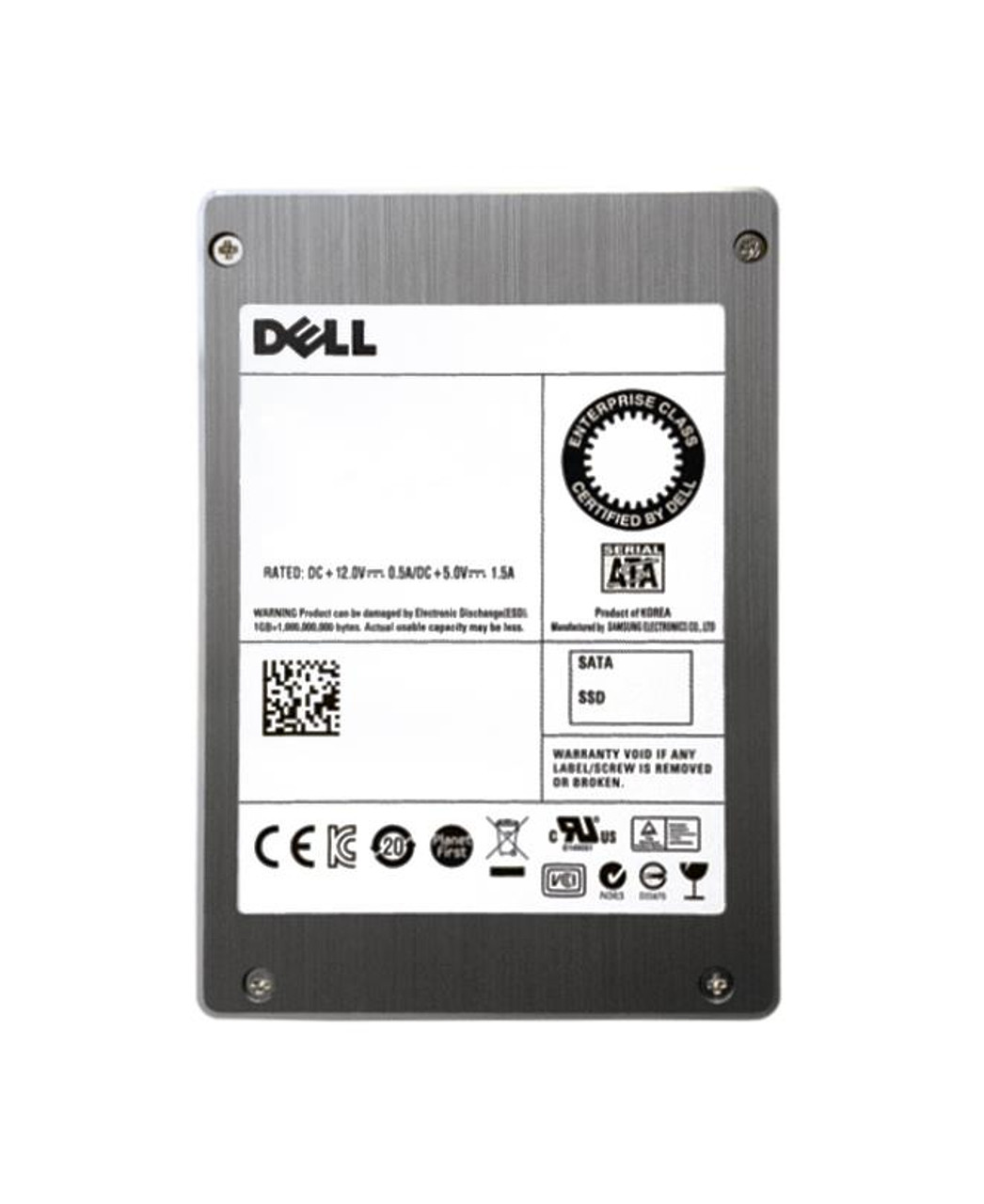 400-BCVY Dell 3.84TB TLC SATA 6Gbps Read Intensive 2.5-inch Internal Solid State Drive (SSD)