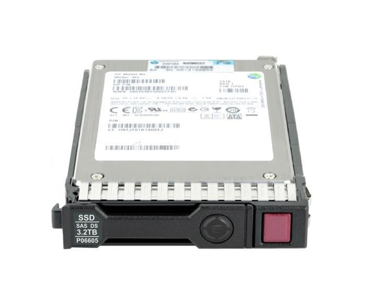 P04547-B21#0D1 HPE 3.2TB SAS 12Gbps Write Intensive 2.5-inch Internal Solid State Drive (SSD) with Smart Carrier