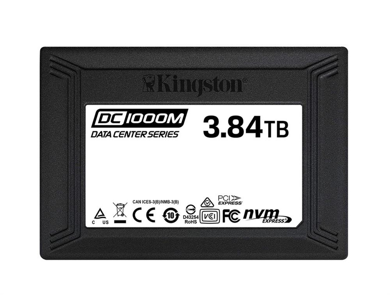 SEDC1000M/3840G Kingston DC1000M Data Center 3.84TB TLC PCI Express 3.0 x4 NVMe Mixed Use U.2 2.5-inch Internal Solid State Drive (SSD)