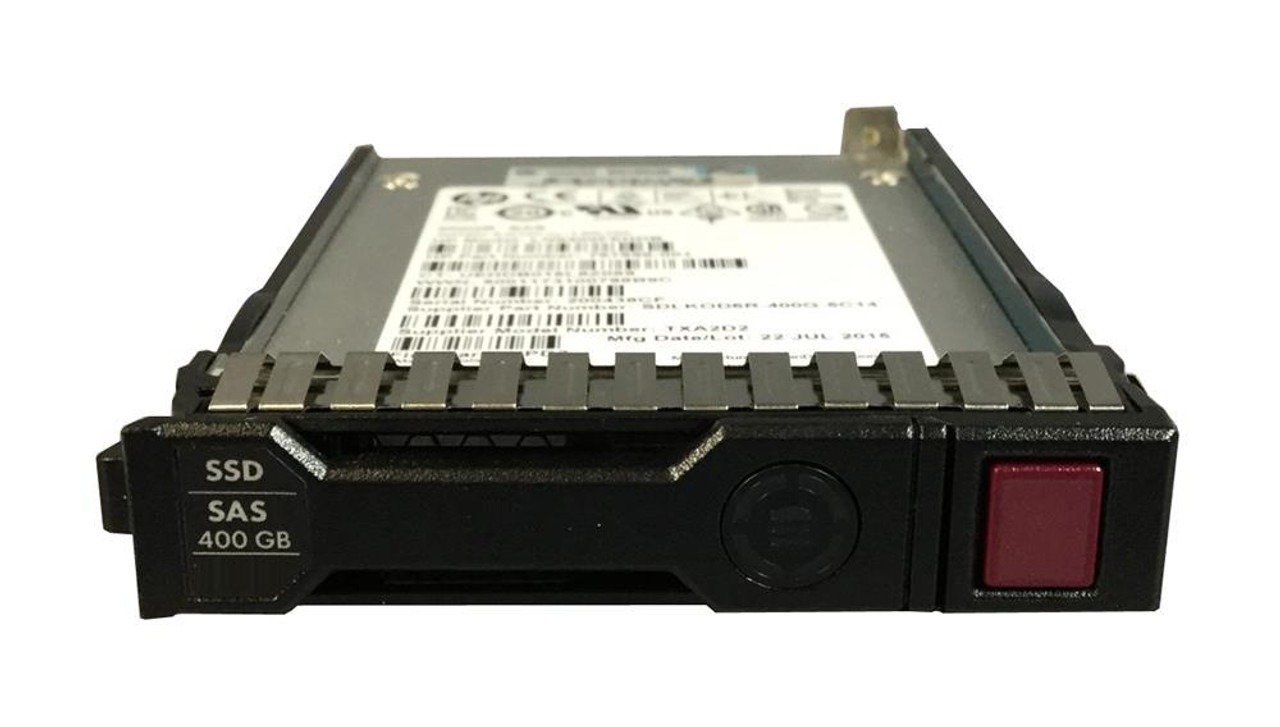 767905-B21 HP 400GB MLC SAS 6Gbps Light Endurance 2.5-inch Internal Solid State Drive (SSD)