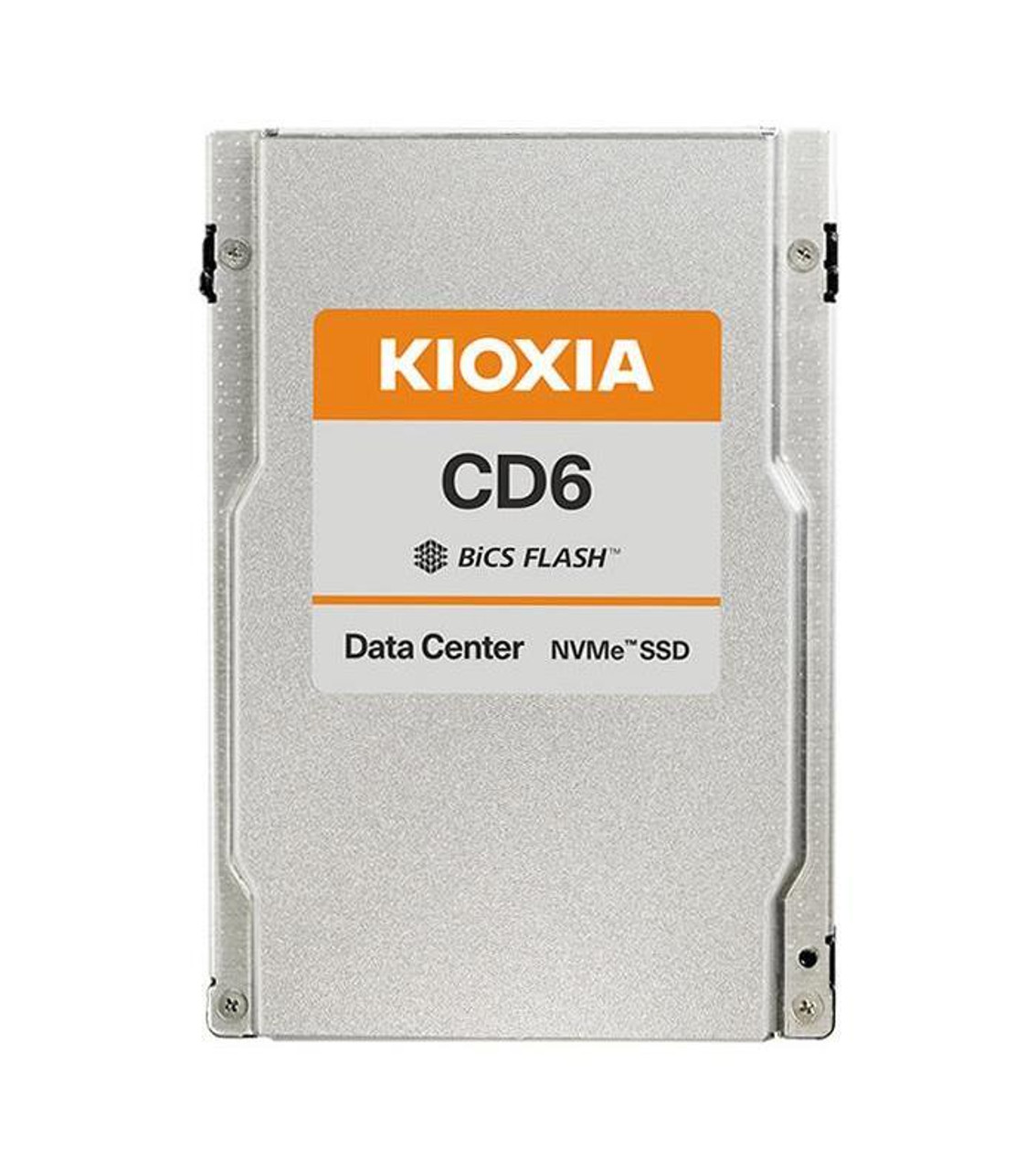 KCD6FVUL1T60 Toshiba KIOXIA CD6-V Series 1.6TB TLC PCI Express 4.0 x4 NVMe Mixed Use (SED FIPS 140-2) U.3 2.5-inch Internal Solid State Drive (SSD)