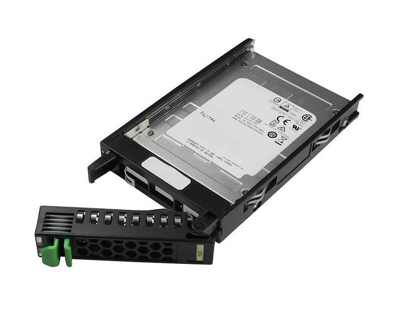 S26361-F5732-L480 Fujitsu Enterprise 480GB MLC SATA 6Gbps Hot Swap Mixed Use 2.5-inch Internal Solid State Drive (SSD) with 3.5-inch Tray