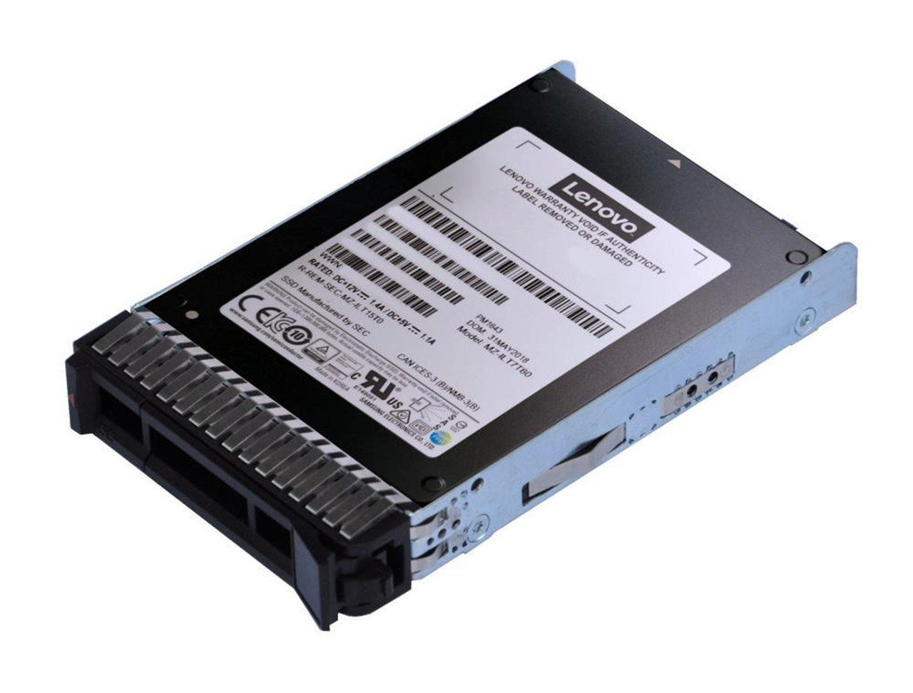 PM1643A HPE 1.92TB SAS 12Gbps Read Intensive 2.5-inch Internal Solid State Drive (SSD) with Smart Carrier