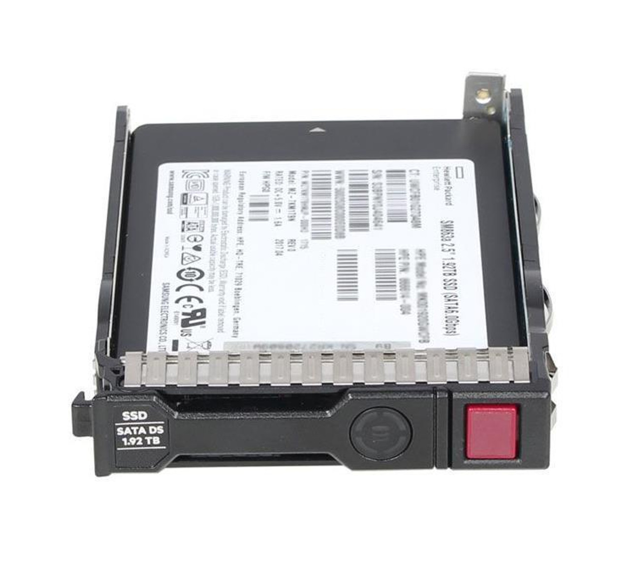 868826R-B21#0D1 HPE 1.92TB SATA 6Gbps Read Intensive 2.5-inch Internal Solid State Drive (SSD) with Smart Carrier