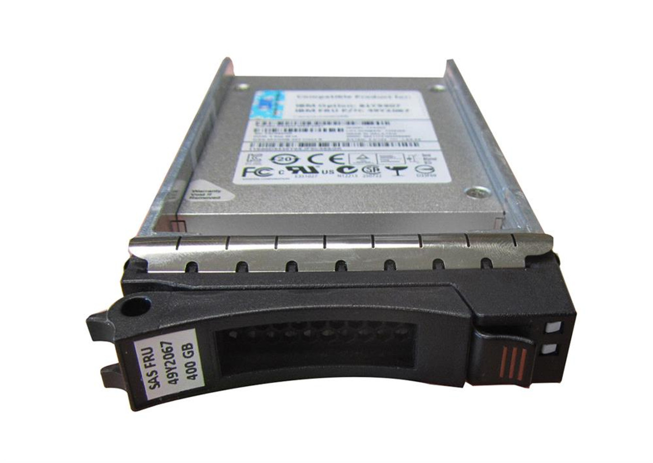49Y2067 IBM 400GB MLC SAS 6Gbps Hot Swap 2.5-inch Internal Solid State Drive (SSD) for DS3524